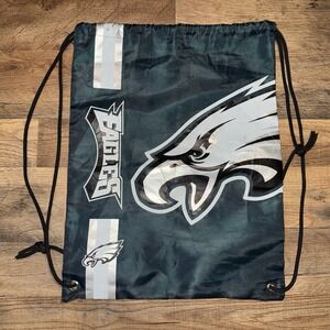 Philadelphia Eagles  NFL Drawstring Backpack Bag Sack Gym Beach Bags